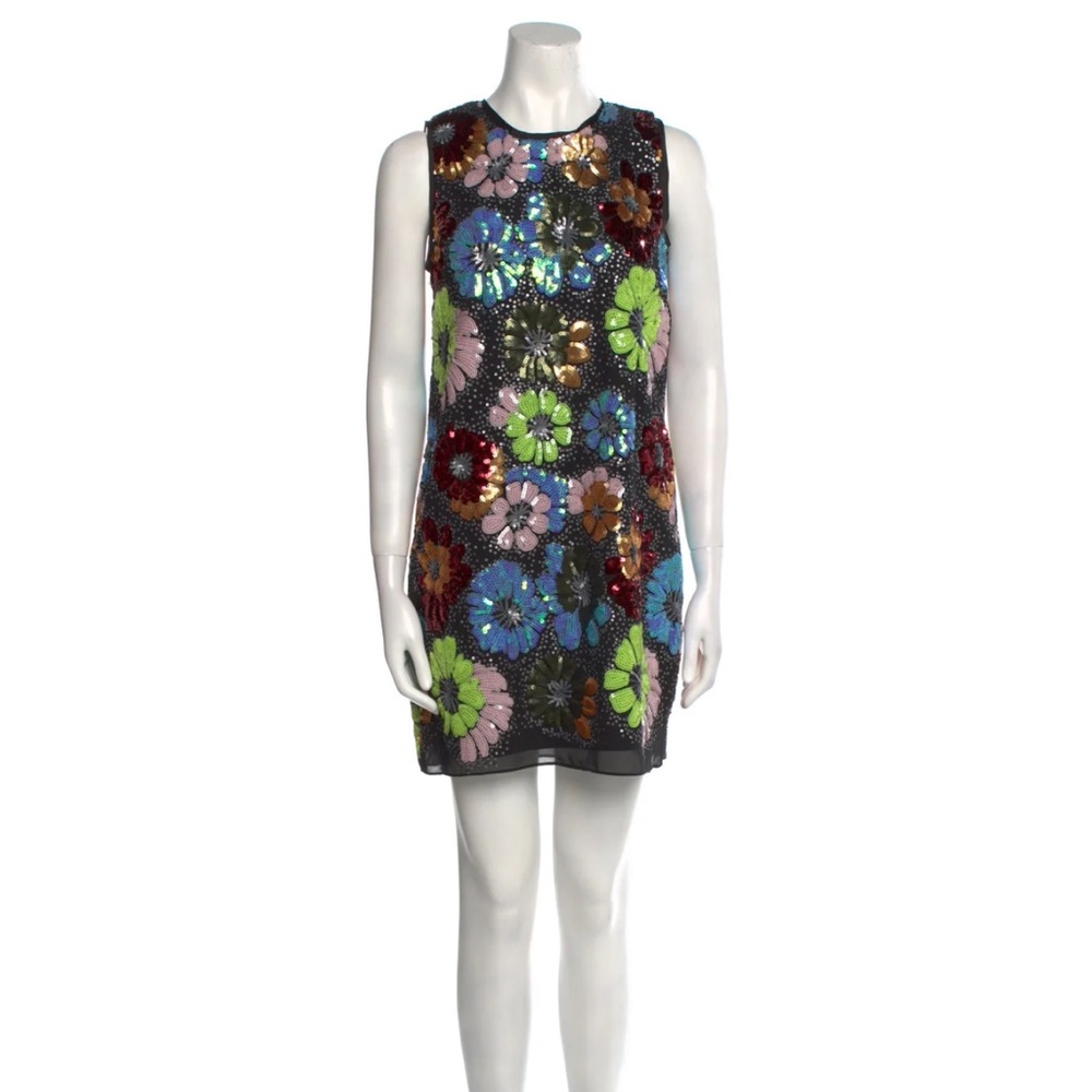 Le Superbe Floral Print Mini Dress